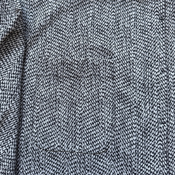 Athleta Women’s Braiden Textured Shirt Jacket Black & White Size 1X #882490 - Picture 8 of 16